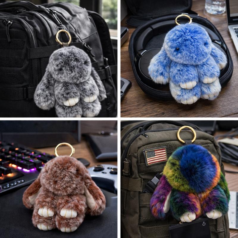 BunnyLulu Easter Plush Keychain