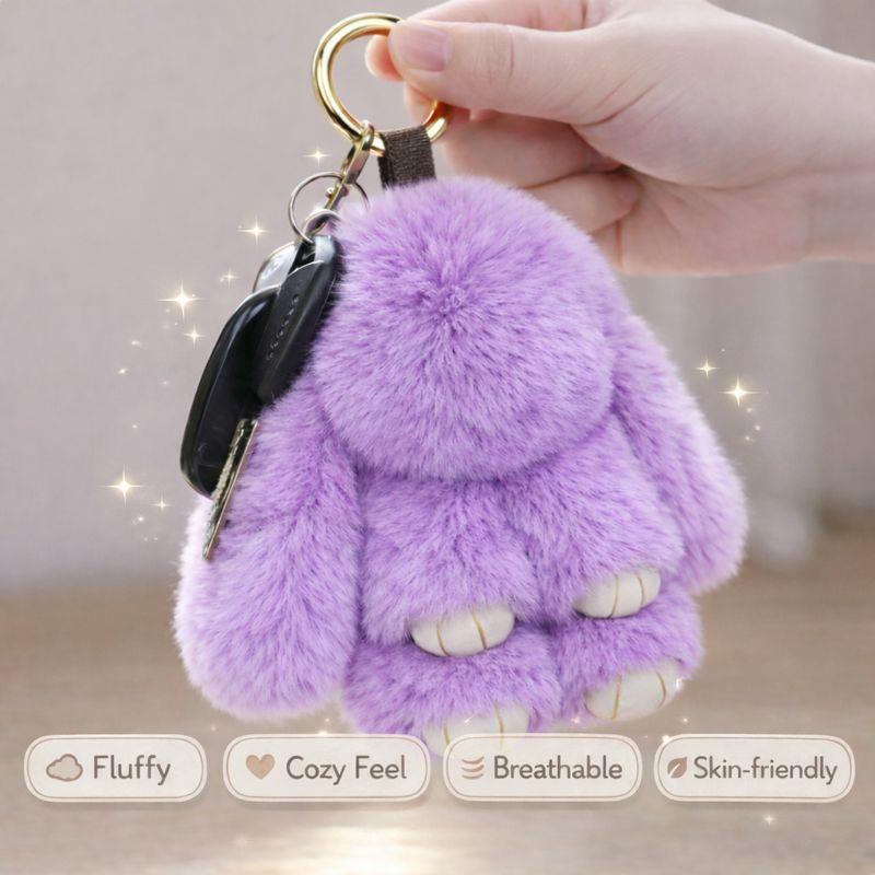 BunnyLulu Easter Plush Keychain